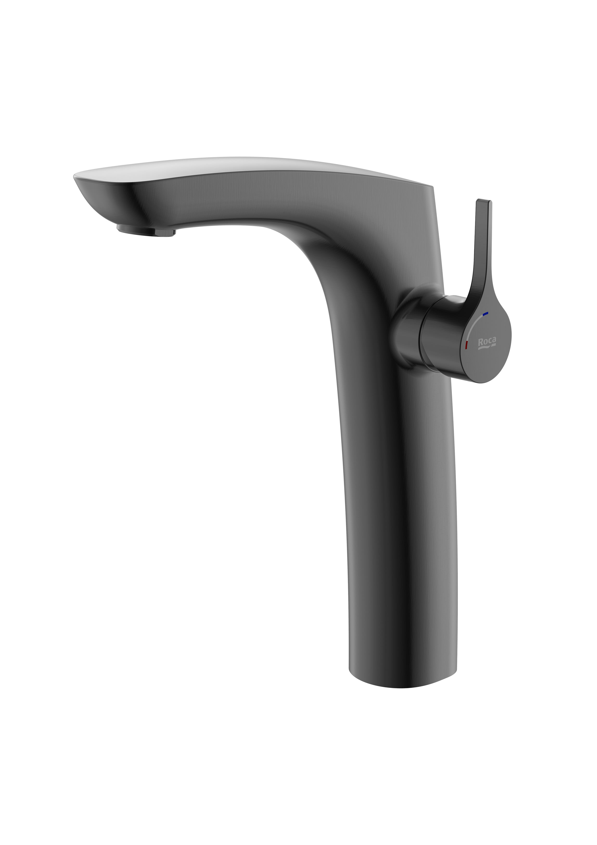 Roca Insignia High Basin Mixer - Brushed Black