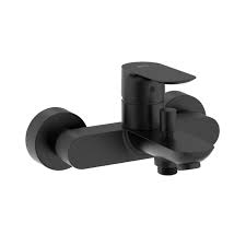 Roca Cala Bathtub Mixer - Black Matt