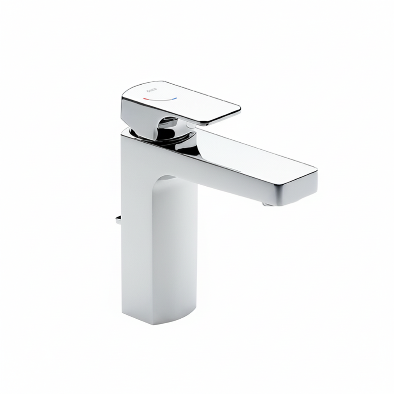 Roca L 90 Short Basin Mixer, Chrome A5A3E01C00