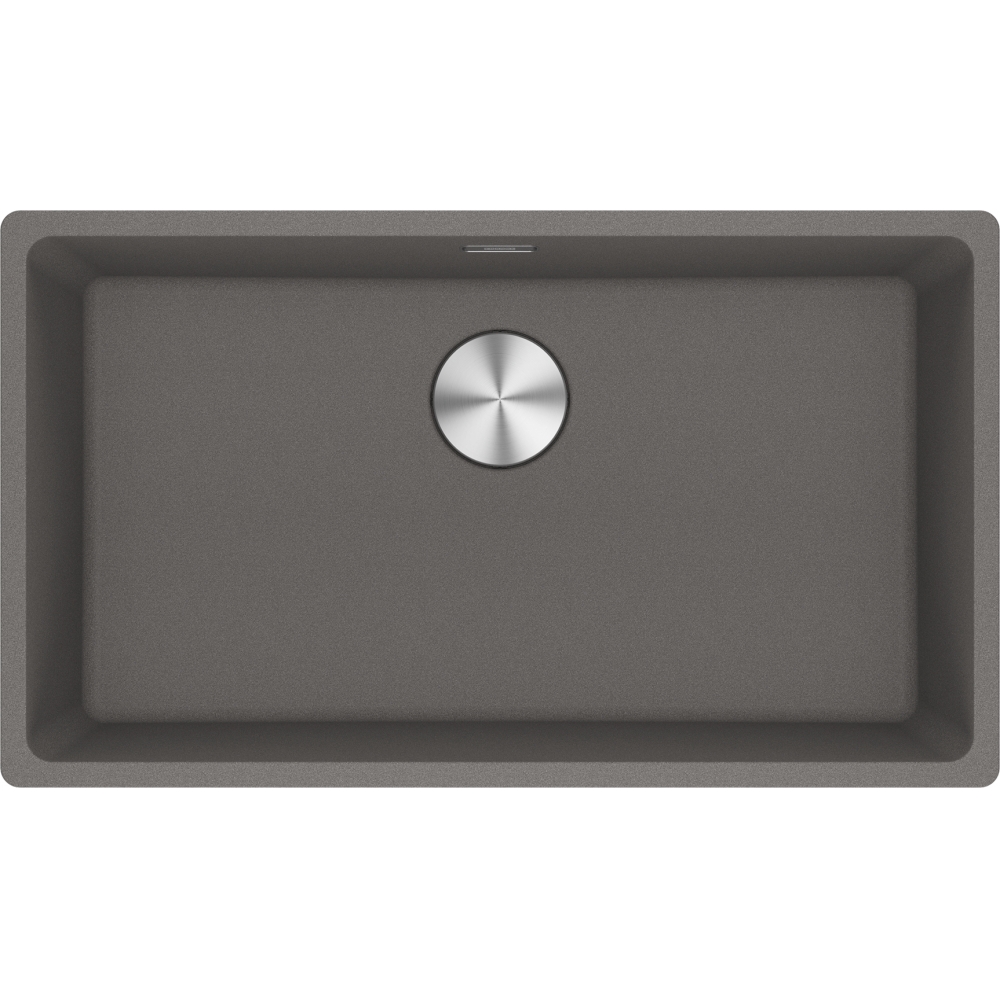 Franke Granite kitchen basin 76 × 44 cm MRG with drain stone gray 1140661652