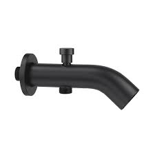 Sarrdesign Bath spout with diverter Black Matt SD 3206BC