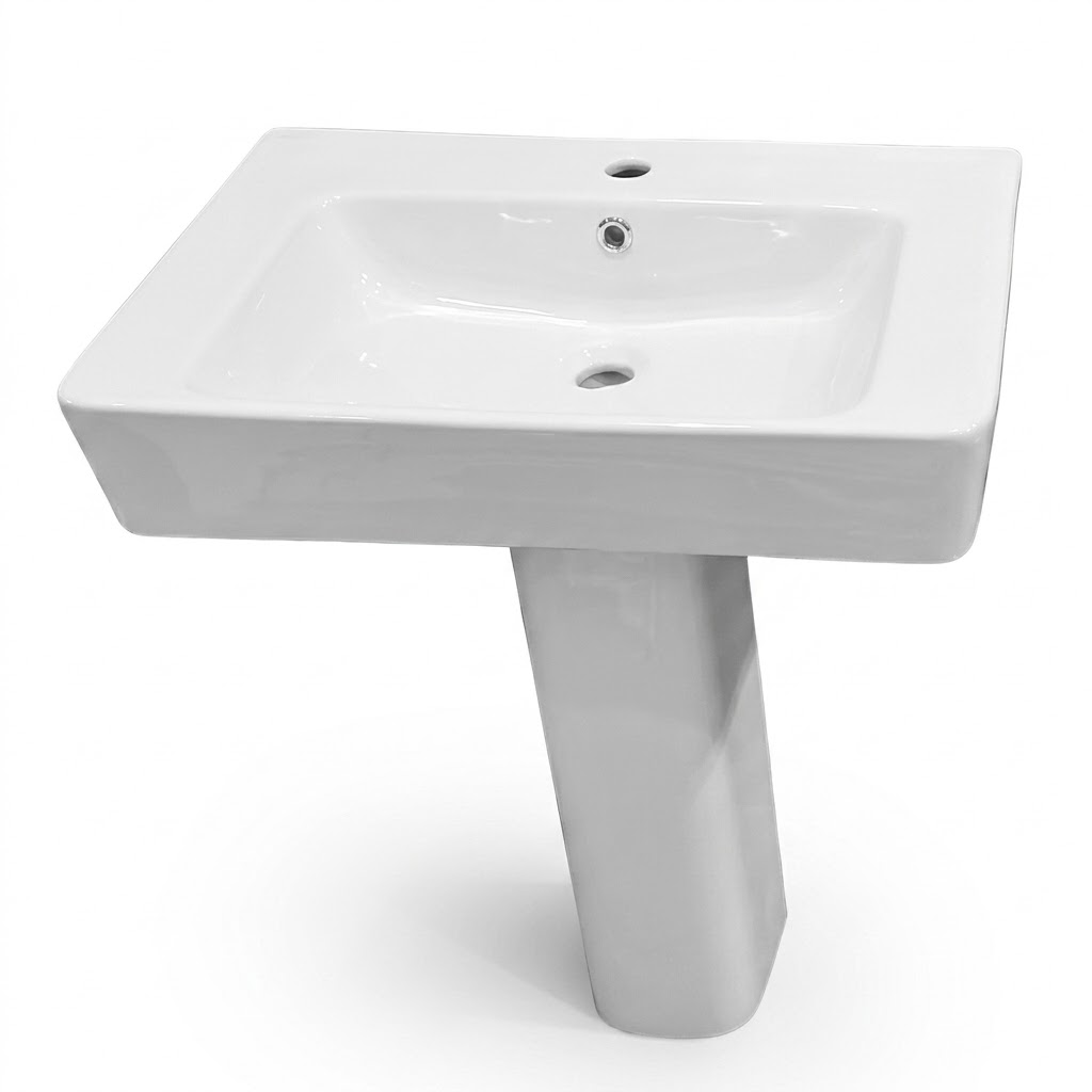 Sarreguemines Chateau Washbasin 65 cm White