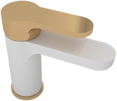Sarrdesign Tara Basin Mixer - White x Gold