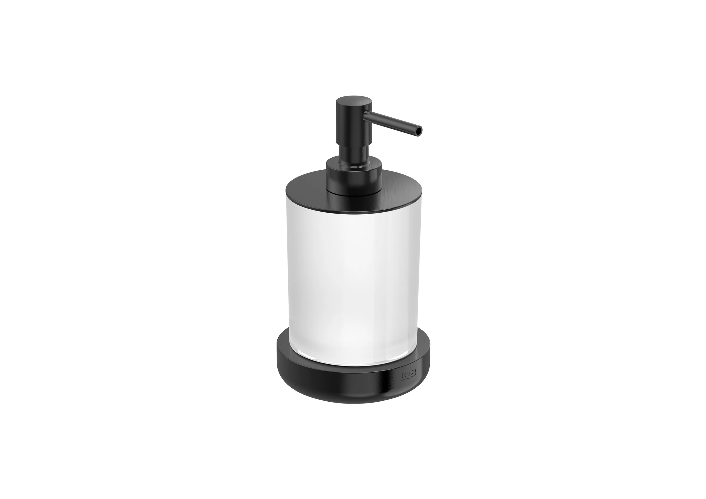 Roca Tempo Soap dispenser - Brushed Black