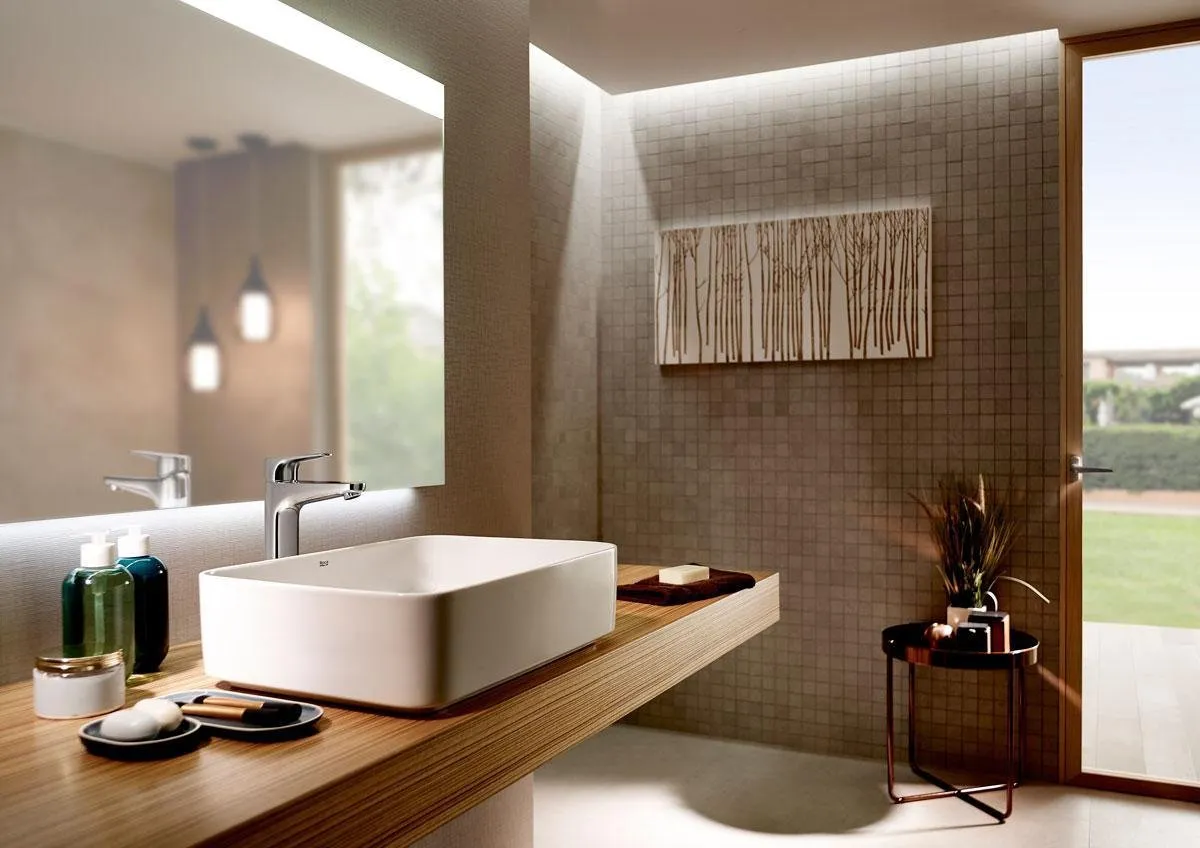 Roca Inspira Square Over countertop basin 37 × 50 cm Matte White A327530620
