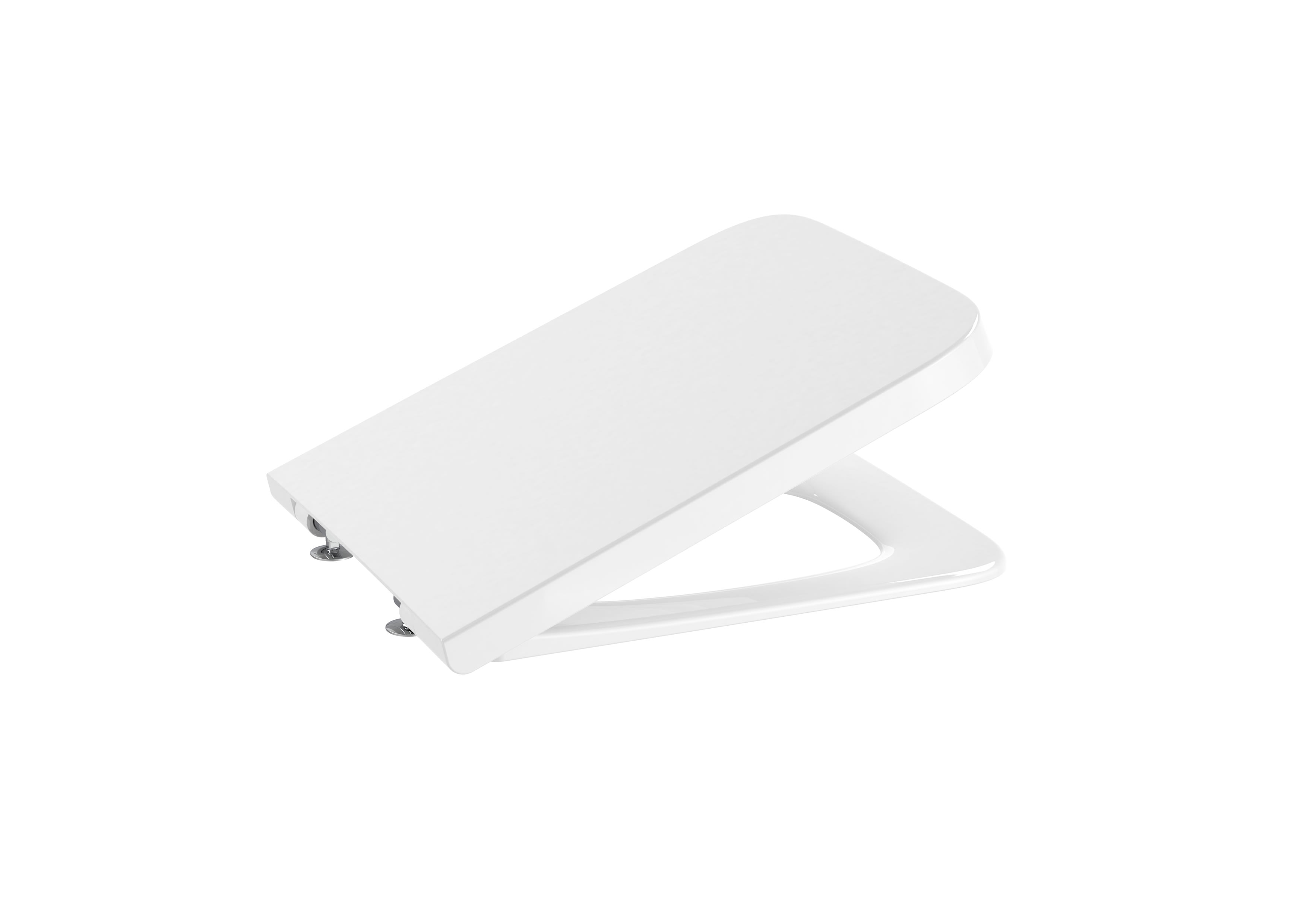Roca SQUARE Soft Close Seat & Cover Matt White A80153262B