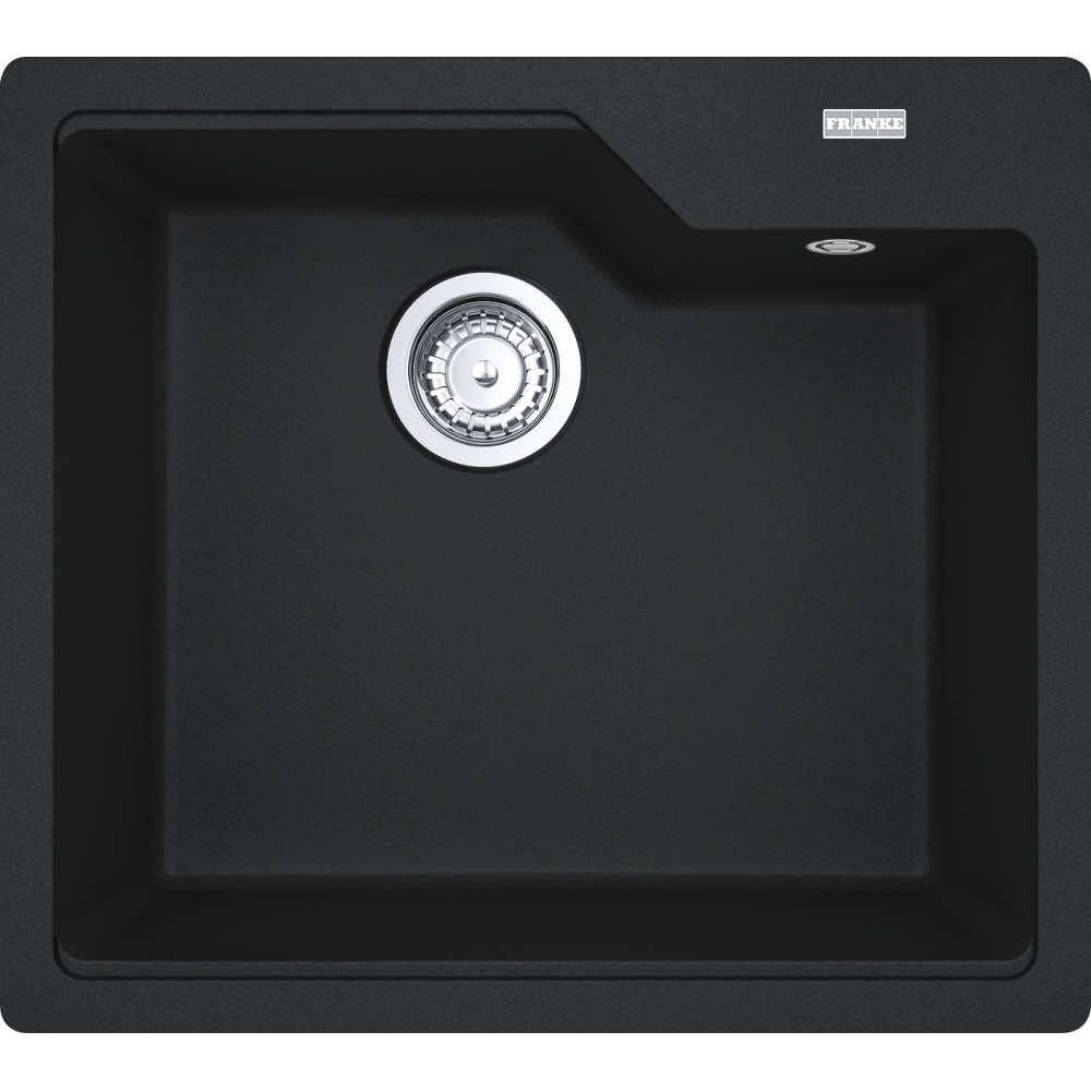 Franke Granite kitchen basin 56 × 50 cm UBG with drain Black 1140686793