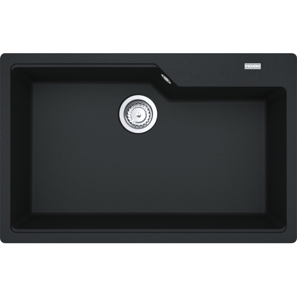 Franke Granite kitchen basin 78 × 50 cm UBG with drain Black 1140686801