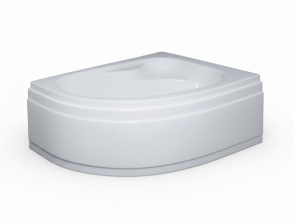 Rovety Banana Surf bathtub right-hand 160 x 90 cm white with panel