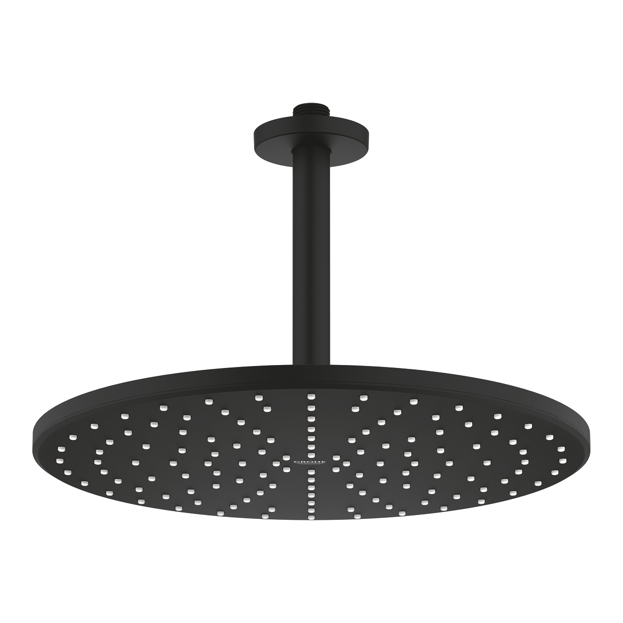 Grohe Rainshower Mono 310 Head shower set ceiling 142 mm, 1 spray Phantom Black 22122KF0