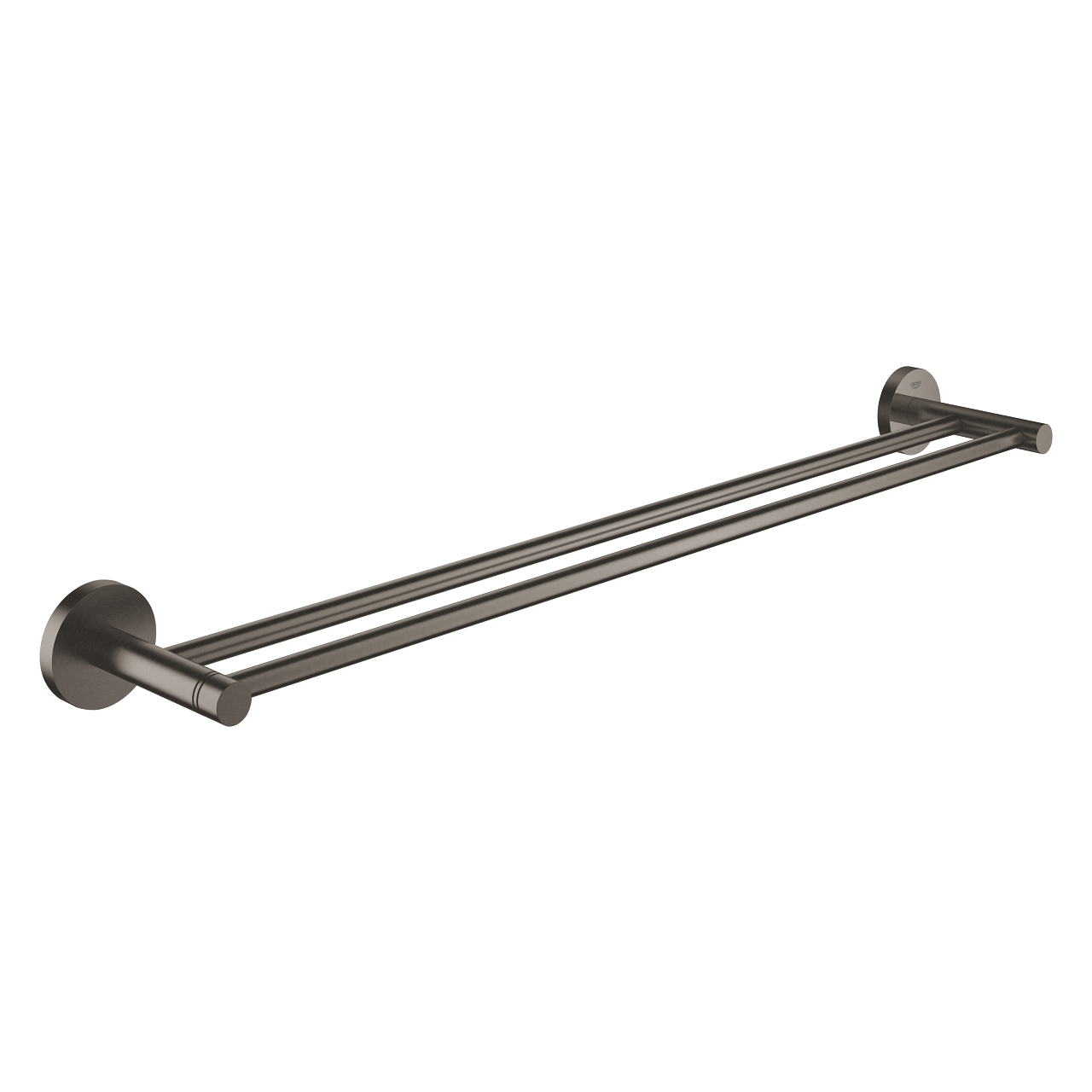 Grohe Essential Double Towel Accessory 60 cm - Brushed Hard Graphite