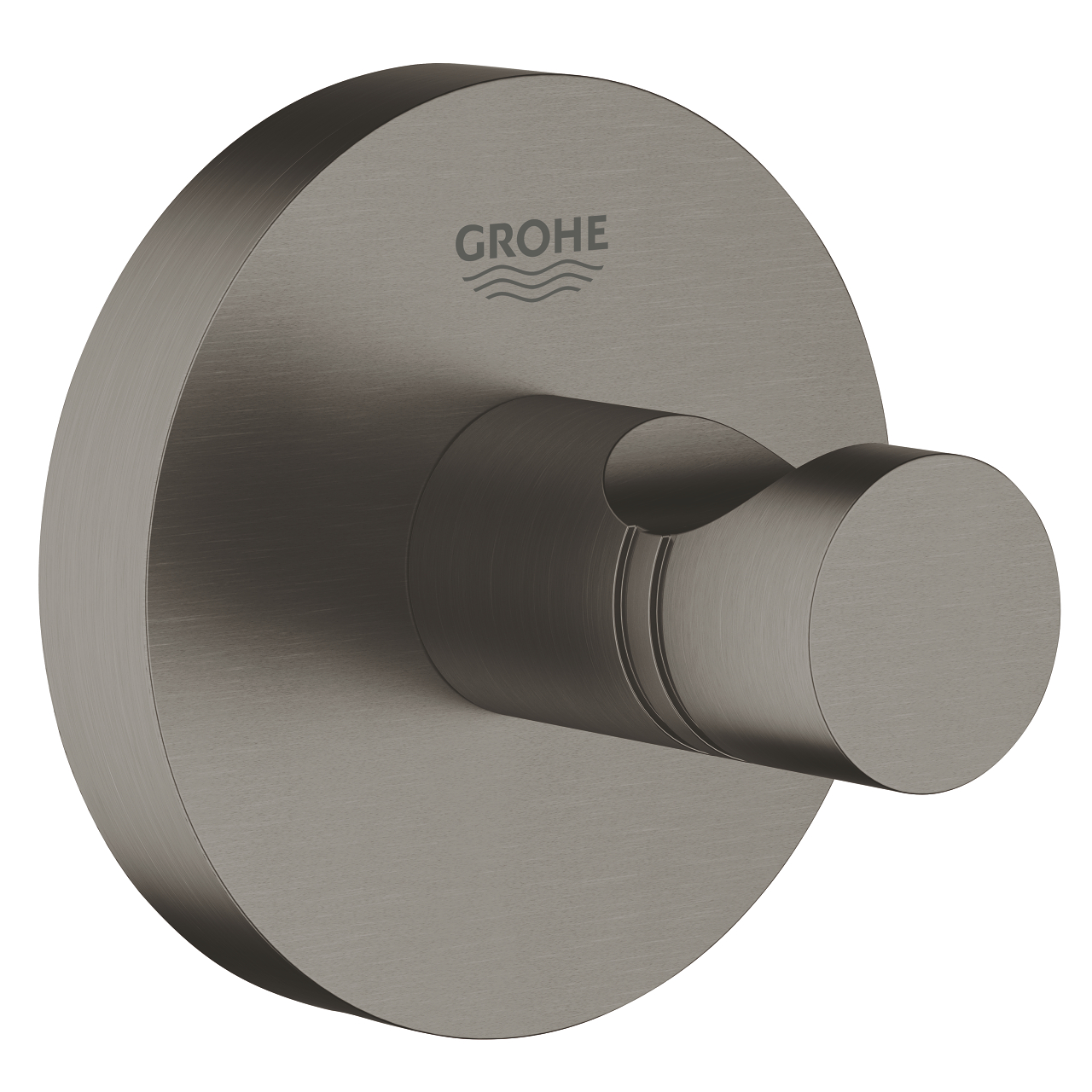 Grohe Essential Cosmopolitan Robe hook - Brushed Hard Graphite