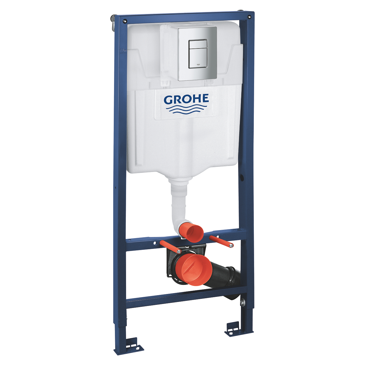 Grohe Concealed Cistern Square Plate 3×1 38772001