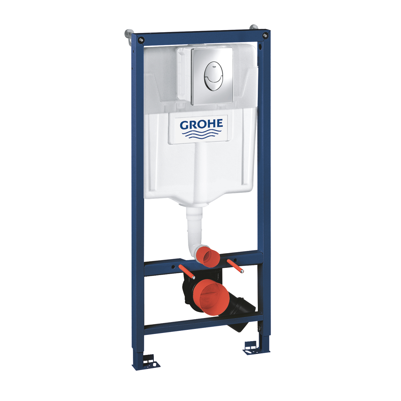Grohe Concealed Cistern Round Plate 3×1 38721001