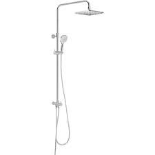 kludi Rak Square Shower Set 2 × 1 Chrome RAK 48041