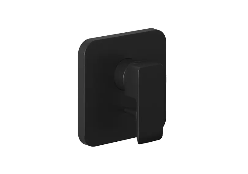 KLUDI RAK Profile Star concealed single lever bath and shower mixer - Matte Black