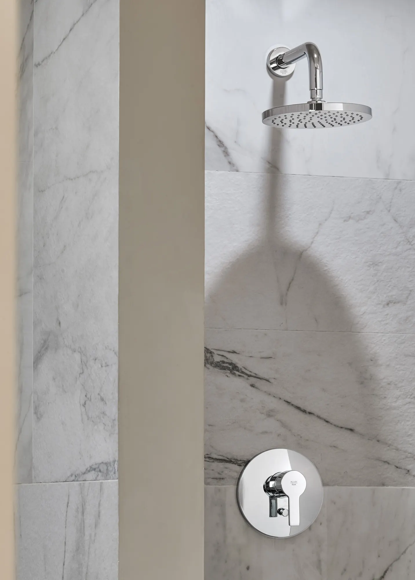 Kludi RAK Prime Round head shower 24.5 cm - Chrome