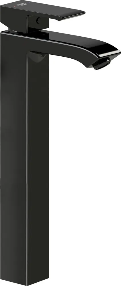 KLUDI RAK profile star single lever high - raised XL basin mixer - Matte Black