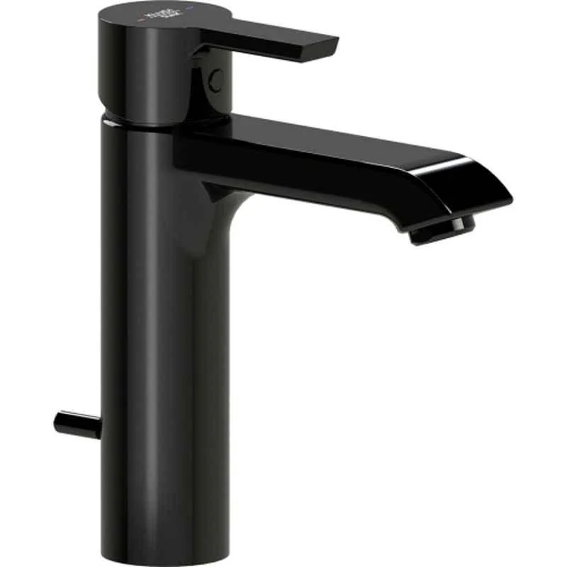 KLUDI RAK Large Passion Basin Mixer with One Handle - Glossy Black