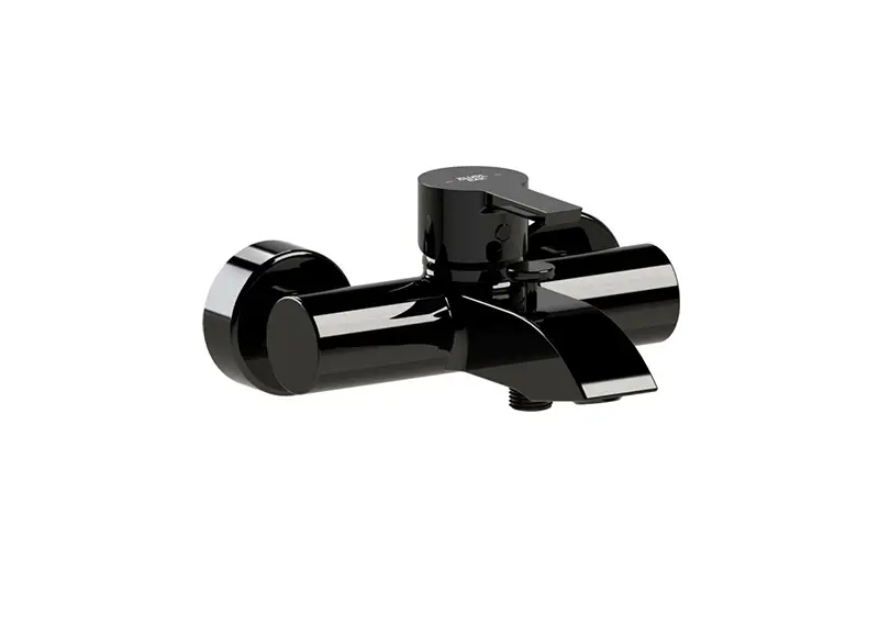 KLUDI RAK PASSION single lever bath and shower mixer - Glossy Black