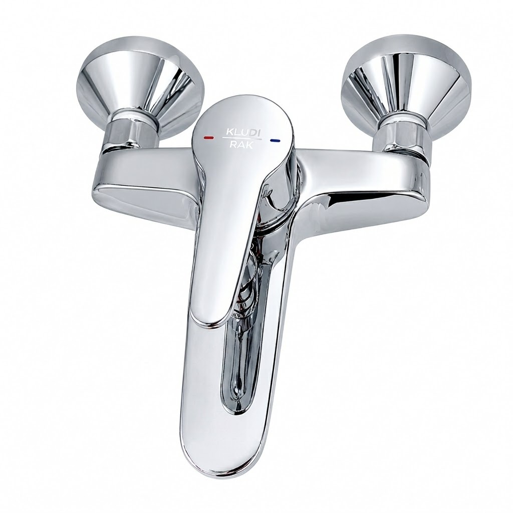 KLUDI RAK POLARIS single lever bath and shower mixer chrome RAK 10002