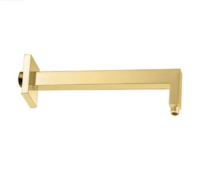 KLUDI RAK Concealed Overhead Outlet Square 40 cm - Glossy Gold