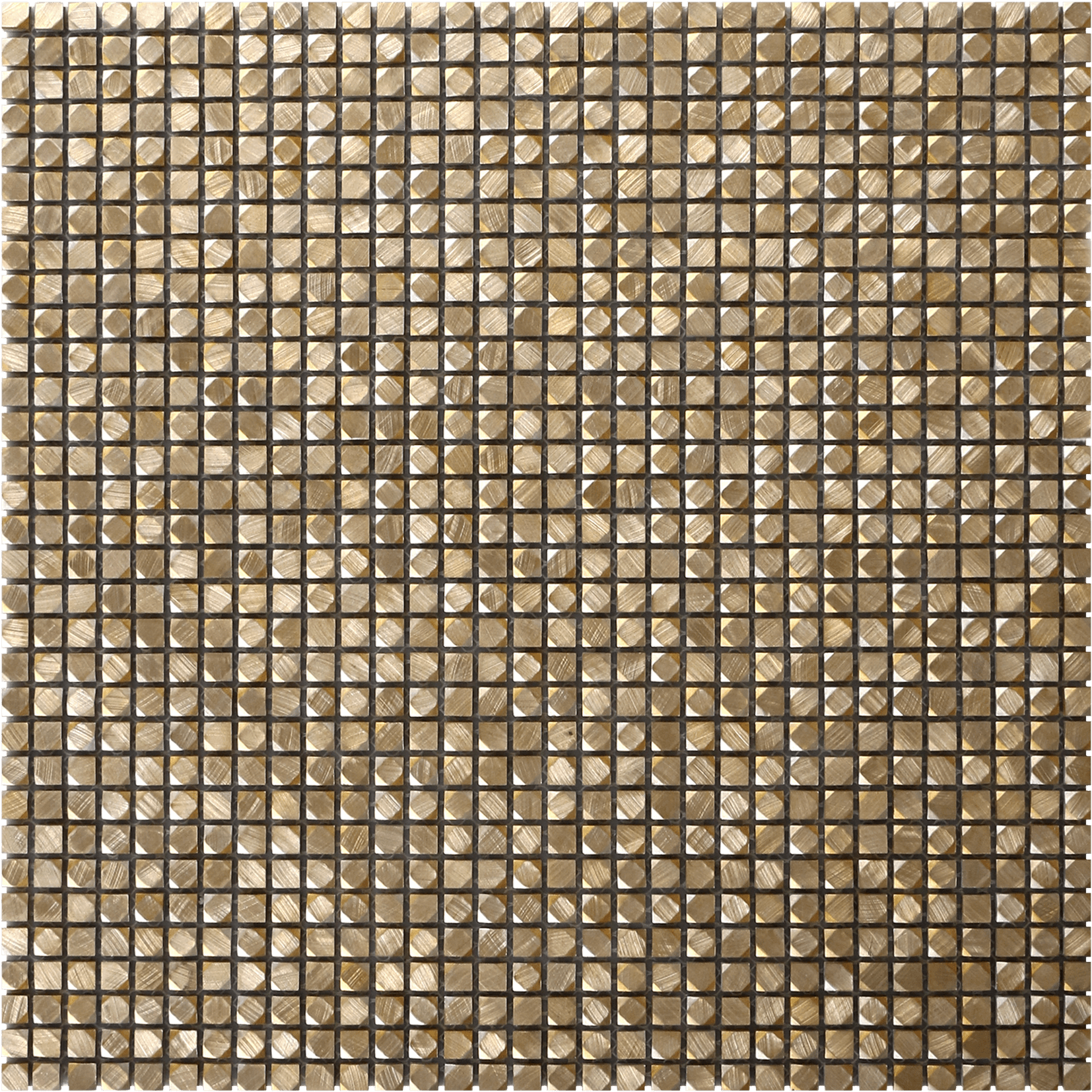 Beroia Chinese Sheet Paris 103 Mosaic 30.5 × 30.5 cm - Champagne