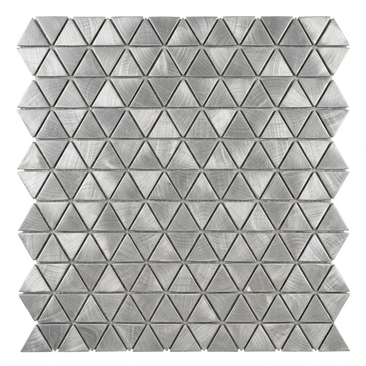 Beroia Chinese Sheet Paris 501 Mosaic 30 × 30 cm - Silver