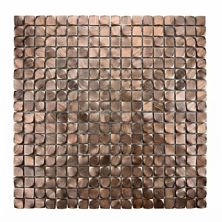 Beroia Chinese Sheet Paris 206 Mosaic 30 × 30 cm - Rose Gold