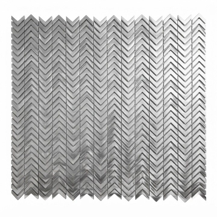 Beroia Chinese Sheet Paris 401 Mosaic 28.8 × 29.8 cm - Silver