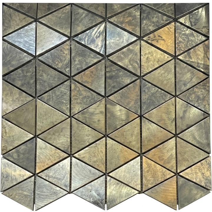 Beroia Chinese Sheet LA 201 Mosaic 29.5 × 30.5 cm - Gold