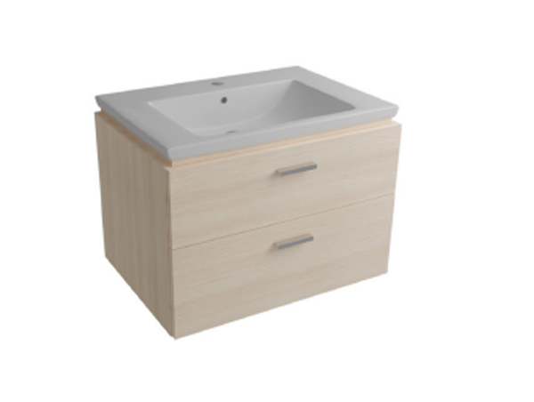 Ideal Standard Connect furniture unit light oak 70cm w 2 drawers G 1842SV "for Connect Basin"