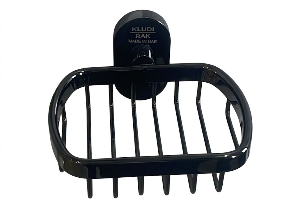 KLUDI RAK PASSION soap holder - Glossy Black