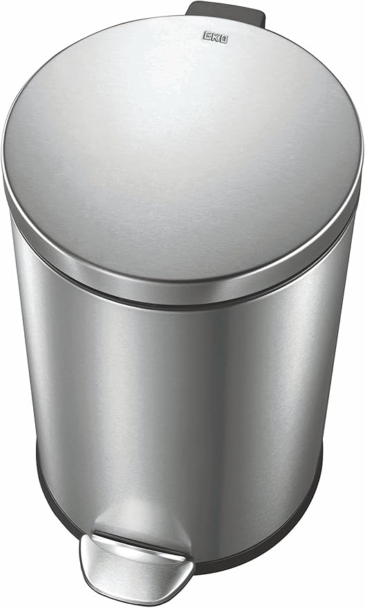 EKO Basket 5L Brushed Chrome EK 9219