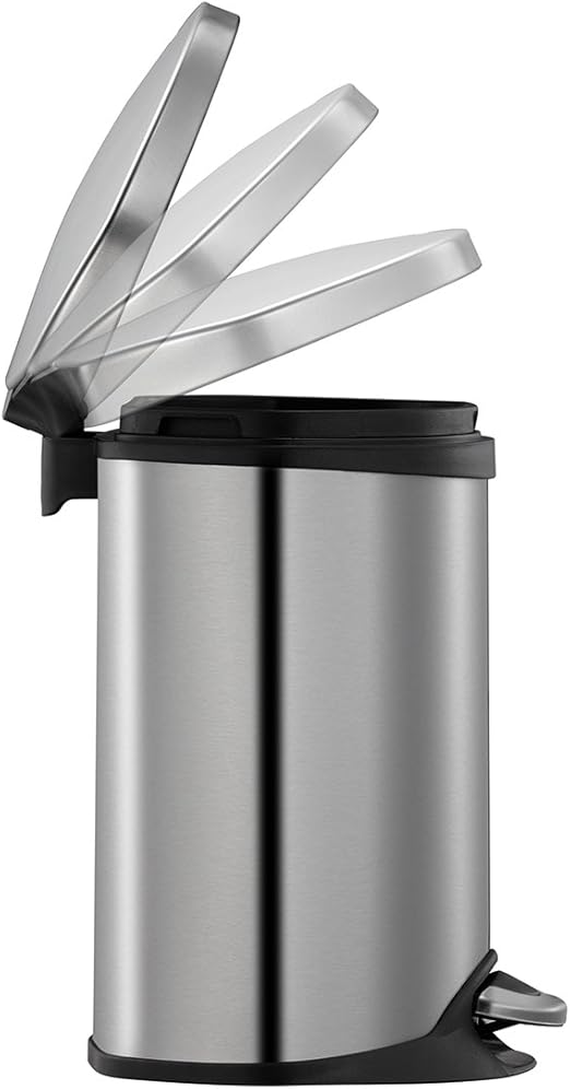 EKO Basket 6L Brushed Chrome EK 9218