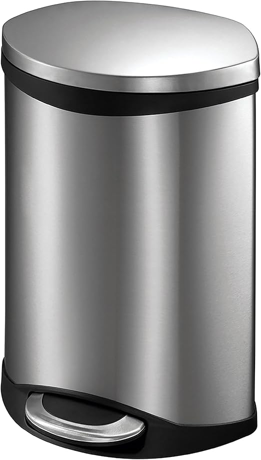 EKO Basket 10L Brushed Chrome EK 9218