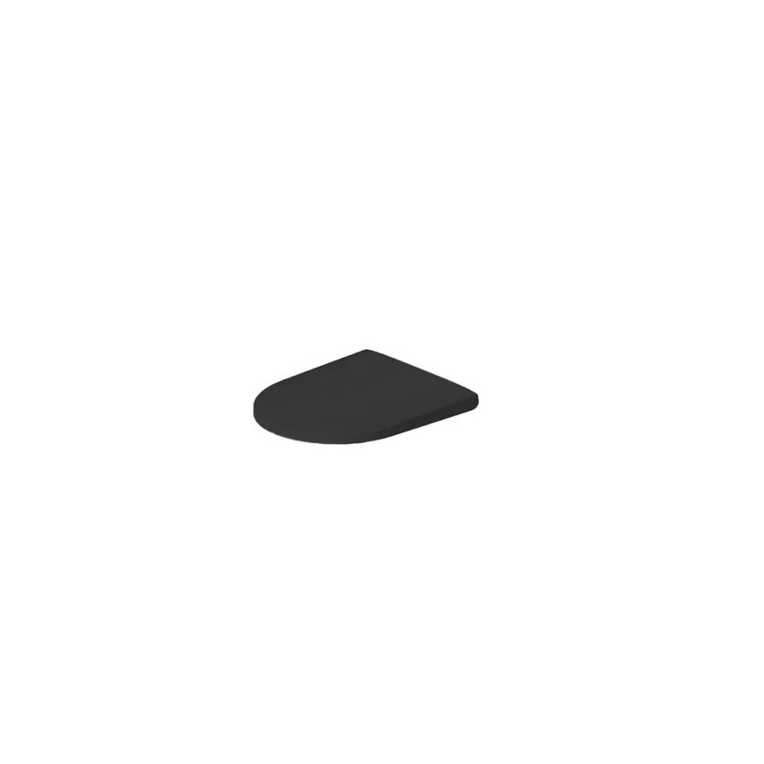 Duravit Slim Soft Close Seat & Cover Black 0021891394