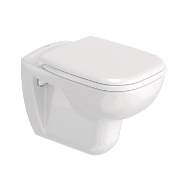 Duravit D-Code Wall-hanging toilet White, HygieneGlaze 2535492075