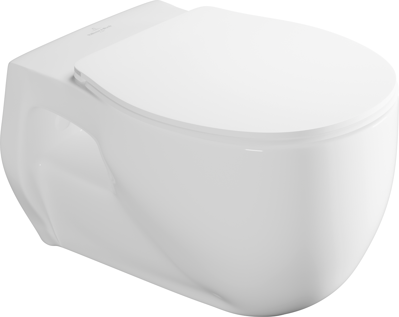Villeroy & Boch Onova Wall-hanging toilet Rimless With Douche White 5C31B301