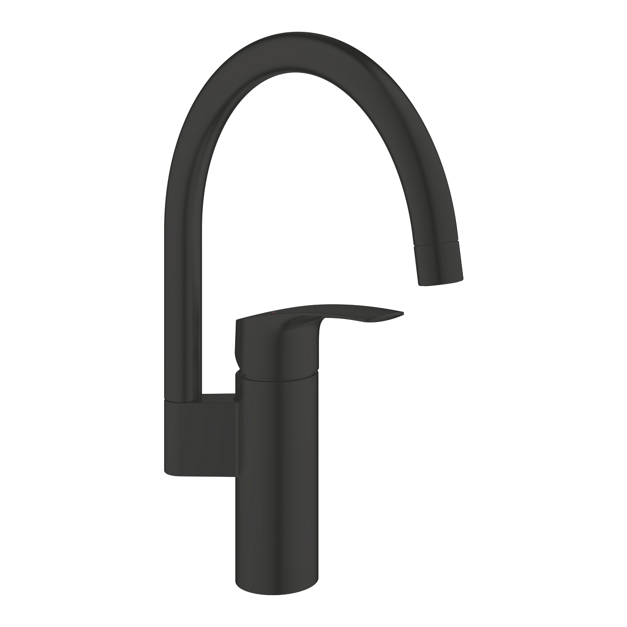 Grohe New Eurosmart Single-lever Kitchen mixer 1/2″ - Matte Black