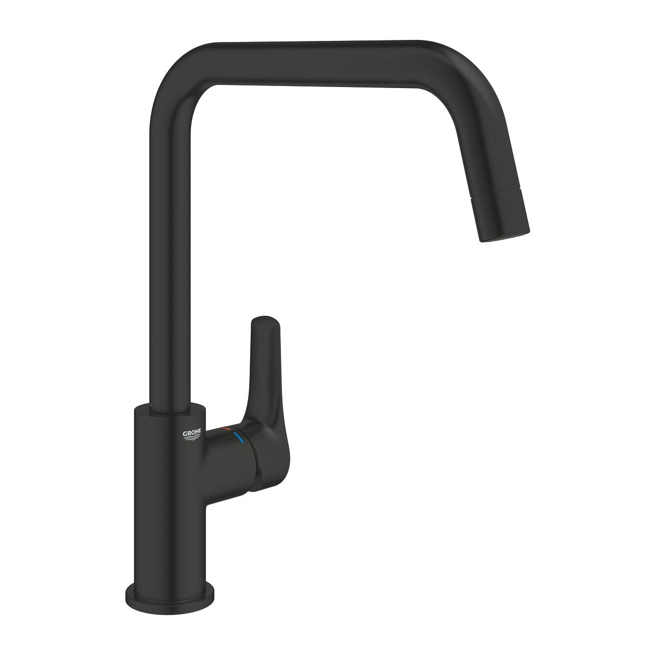 Grohe Eurosmart Single-lever Kitchen mixer 1/2″ Matte Black 305672430
