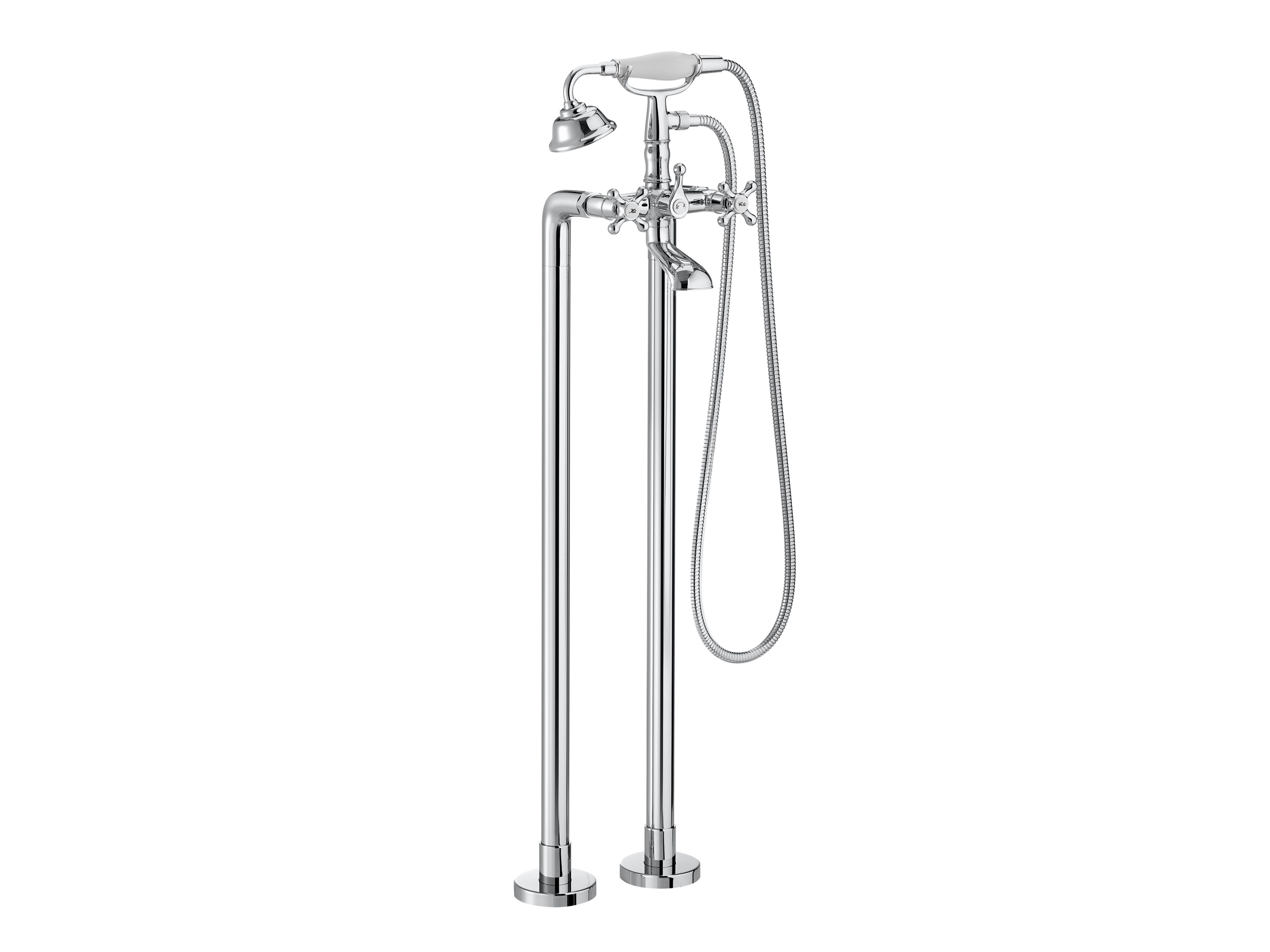 Roca Carmen Floorstanding Bathtub Mixer Chrome A5A274BC00