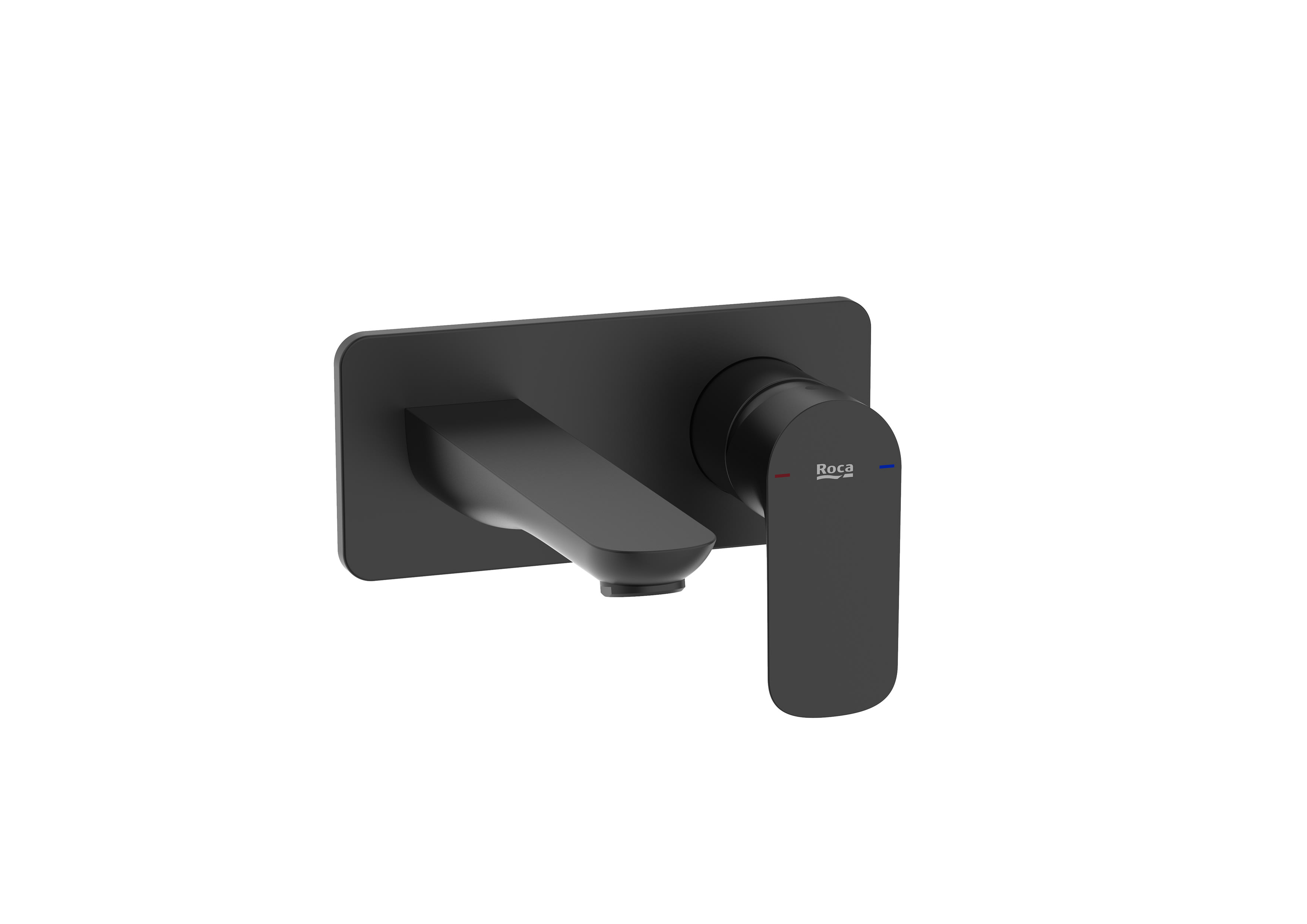 Roca Cala Built-in Wall mixer Matte Black A5A356ENB0 - Matte Black