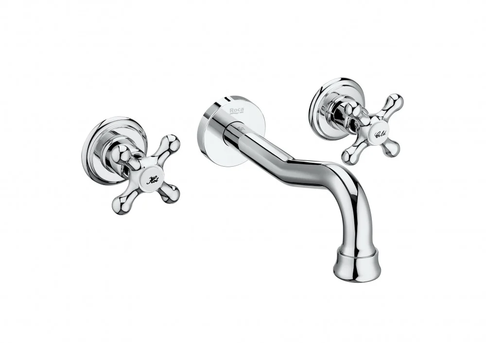 Roca Carmen Built-in Wall mixer 3 hole Chrome A5A474BC00