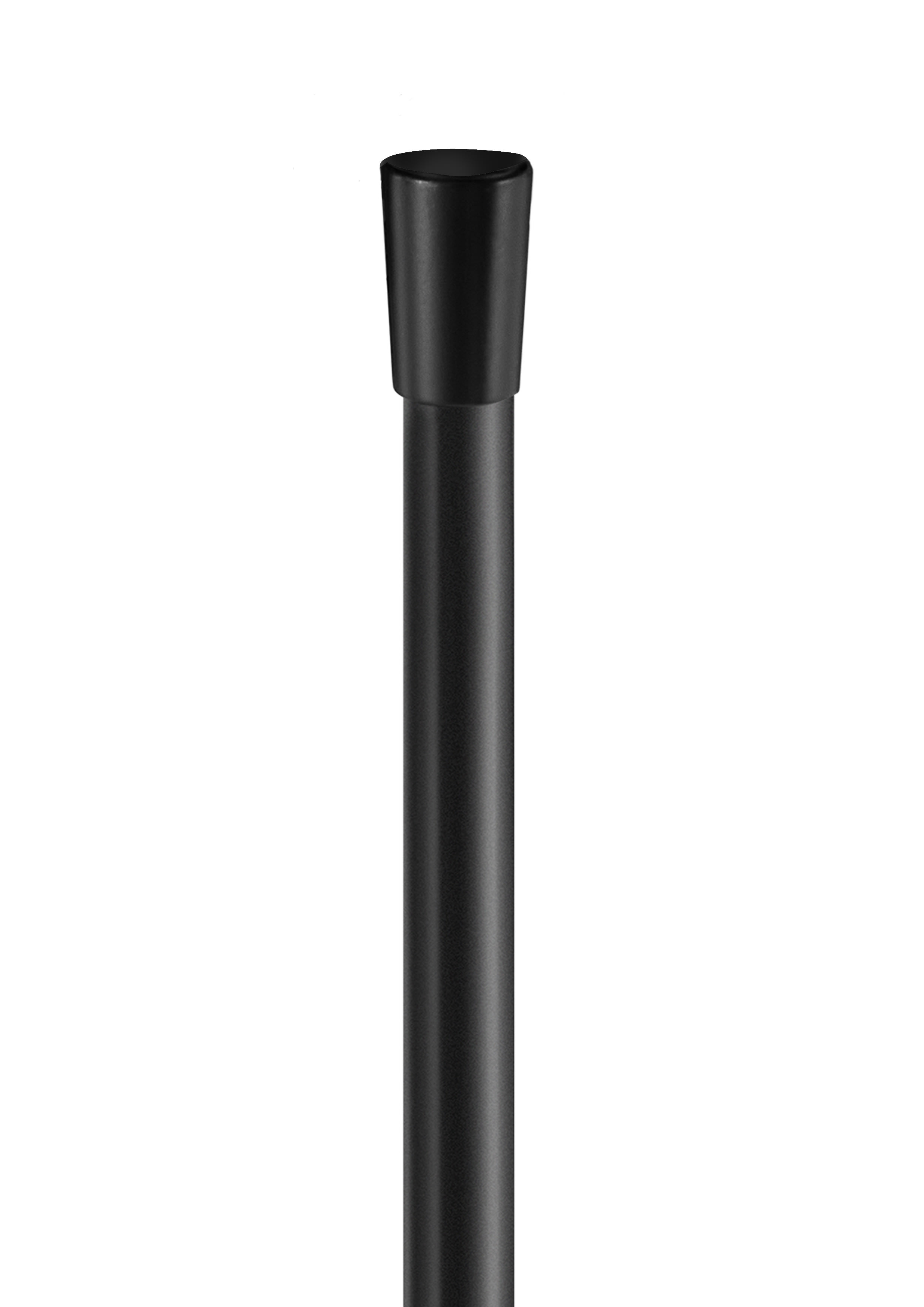 Roca PVC Hand Shower Hose 175 cm - Matte Black