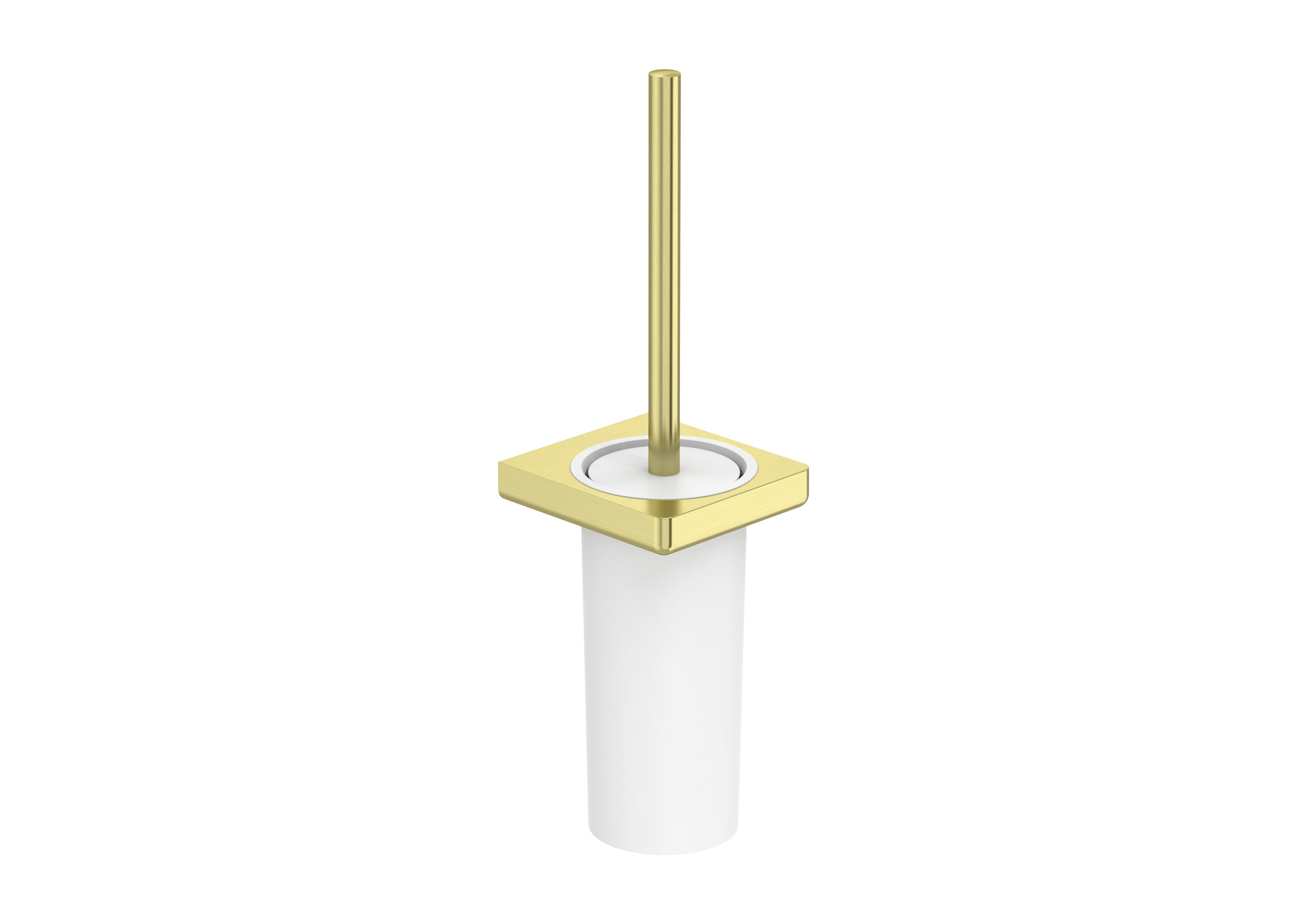 Roca Tempo Wall-mounted toilet brush - Glossy Gold