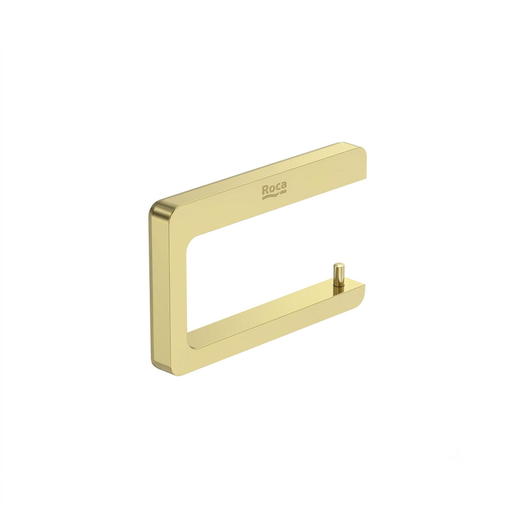 Roca Tempo Toilet roll holder without cover Glossy Gold A817034GO0