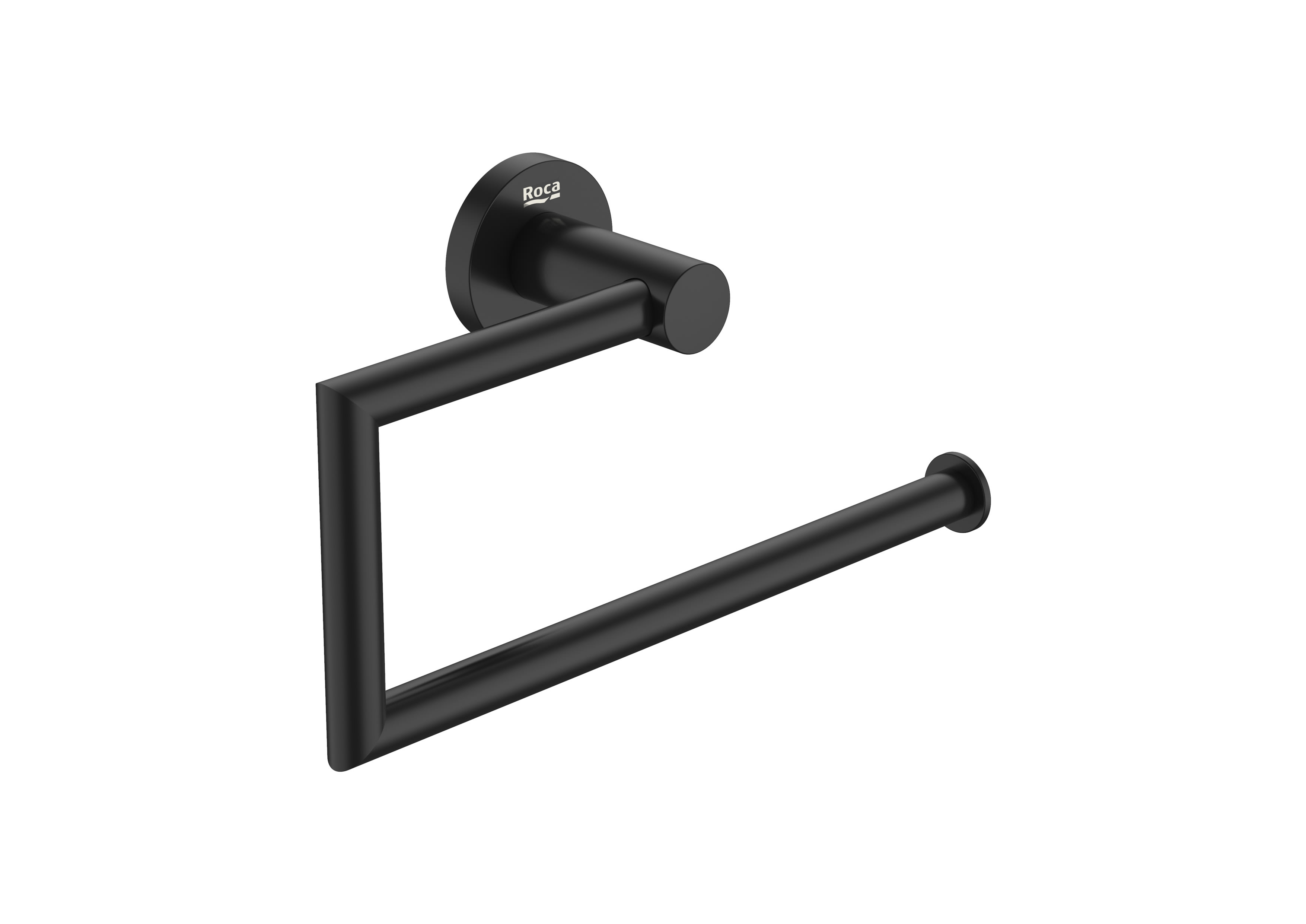 Roca Hotels Round - Towel ring - Matte Black