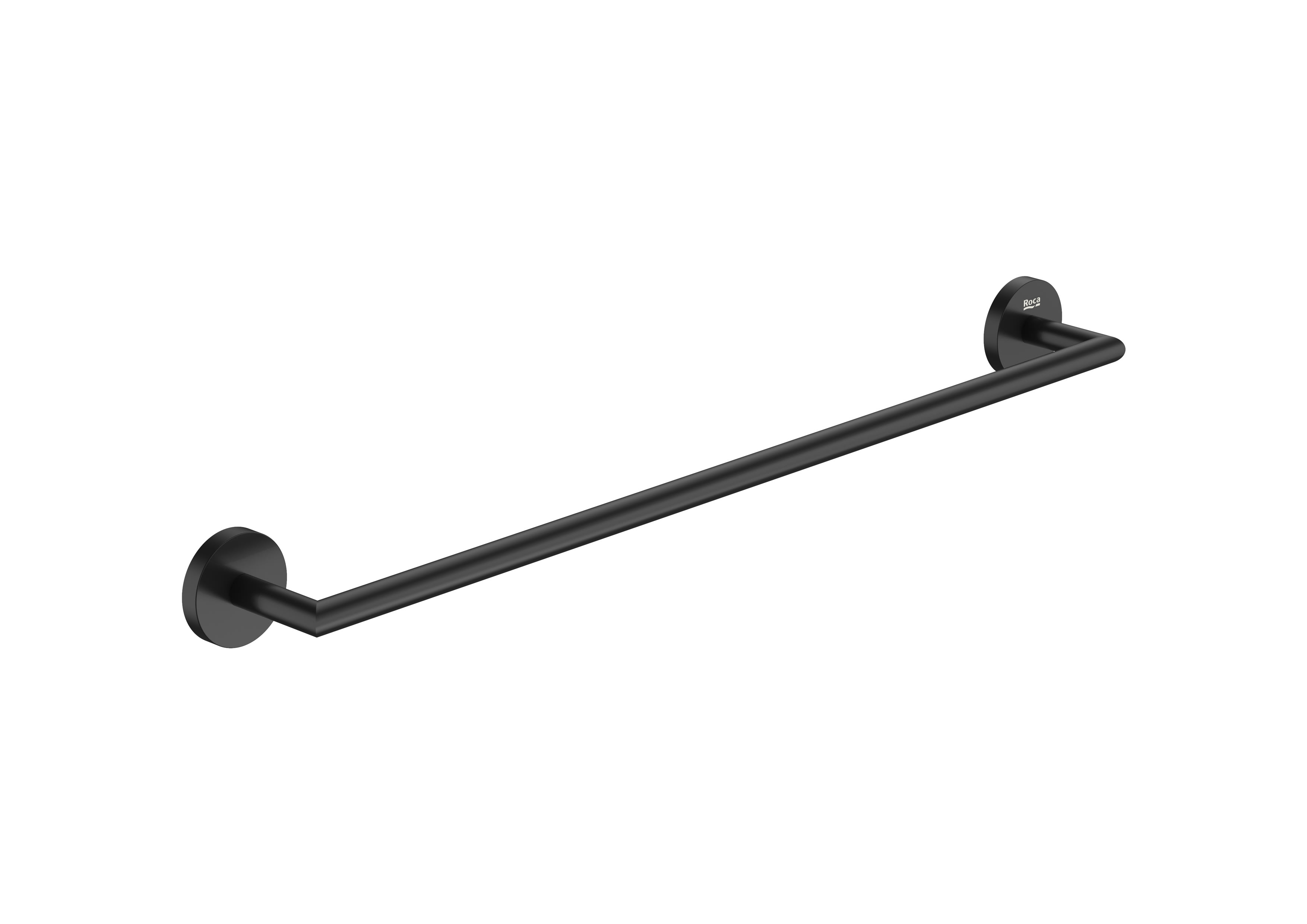 Roca Hotels Round - Towel rail 60 cm matte black A817574C40