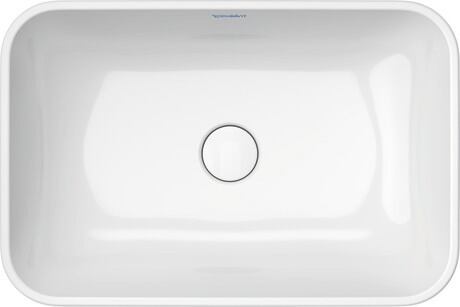 Duravit Happy D.2 Plus Semi-countertop basin 40 × 60 cm White 2359600000